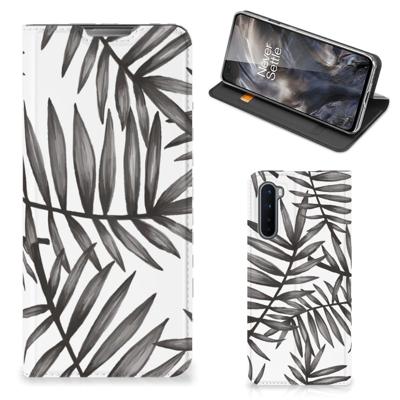 OnePlus Nord Smart Cover Leaves Grey OnePlus Nord Smart Cover Leaves Grey