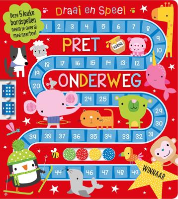 Pret onderweg (Kartonboek)