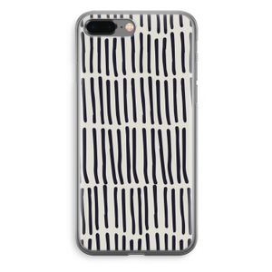Moroccan stripes: iPhone 8 Plus Transparant Hoesje