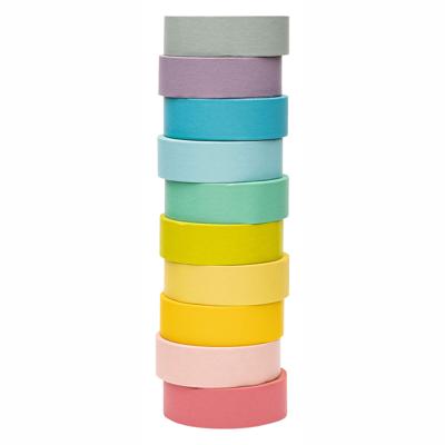 Colorations - washi tape pastel kleuren, set van 10