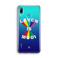 Het Leven Is Mooi: Huawei P Smart (2019) Transparant Hoesje