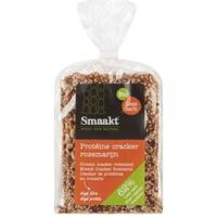 Smaakt Less Carb Bio Proteïne Crackers Rozemarijn (200 gr)