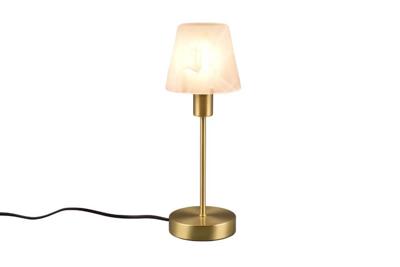 Trio TafellampjeLuis Ii goud met wit glas - 595700108