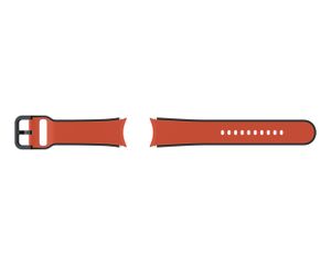 Samsung Galaxy Watch4/Watch4 Classic/Watch5 Two-tone Sportband ET-STR91LREGEU - M/L - Rood
