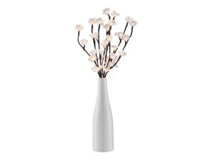 LIVARNO home LED-bloesemtakken in vaas (Kersenbloesem, wit)