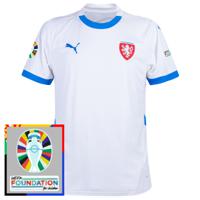 Tsjechië Shirt Uit 2024-2025 + Euro 2024 Badges