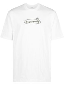 Supreme t-shirt Warning - Blanc