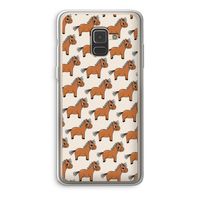 Pony: Samsung Galaxy A8 (2018) Transparant Hoesje Pony: Samsung Galaxy A8 (2018) Transparant Hoesje