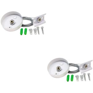 Spanningsrail Ophangset 2 Pack - Prixa - 1 Fase - 1 Meter - Wit