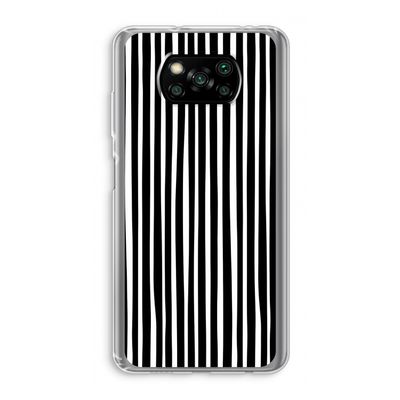 Stripes: Xiaomi Poco X3 Pro Transparant Hoesje