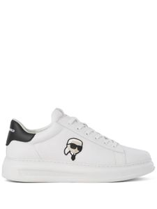 Karl Lagerfeld baskets Ikonik NFT Kapri en cuir - Blanc