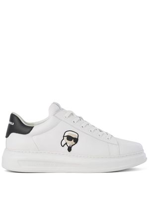 Karl Lagerfeld baskets Ikon NFT Kapri en cuir - Blanc