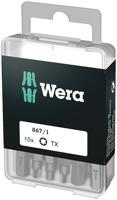 Wera 867/1 Z TORX® Bits, TX 25 x 25 mm (10 Bits pro Box) - 1 stuk(s) - 05072409001