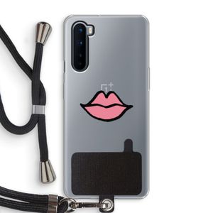 Kusje: OnePlus Nord Transparant Hoesje met koord