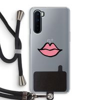 Kusje: OnePlus Nord Transparant Hoesje met koord