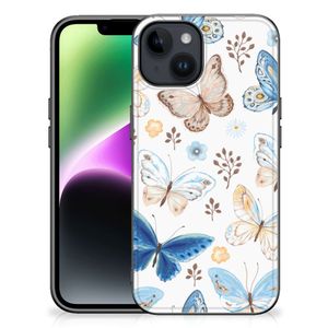 Dierenprint Telefoonhoesje voor iPhone 15 Vlinder