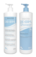 Dexeryl Huidverzorging Combi - Verzachtende Crème en Douchecrème