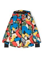 Stella McCartney Kids veste imprimée à capuche - Noir