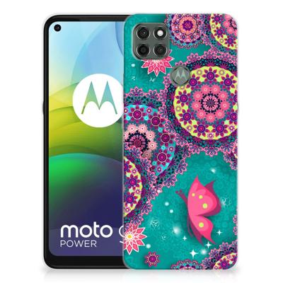 Motorola Moto G9 Power | Hoesje maken | Cirkels en Vlinders