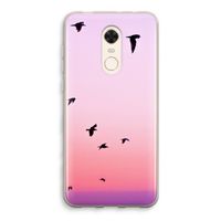 Fly away: Xiaomi Redmi 5 Transparant Hoesje