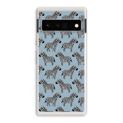 Zebra: Google Pixel 6 Pro Transparant Hoesje