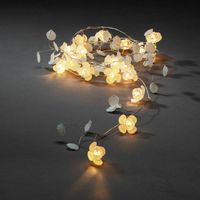 Konstsmide 3292-503 Lichtketting Binnen werkt op batterijen Aantal lampen 20 LED Warmwit Verlichte lengte: 1.9 m Timer - thumbnail