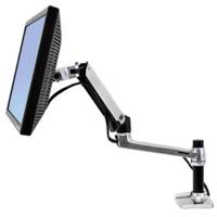 Ergotron LX Arm Desk Mount Monitor-tafelbeugel 1-voudig 38,1 cm (15) - 86,4 cm (34) Aluminium In hoogte verstelbaar, Kantelbaar, Zwenkbaar, Roteerbaar