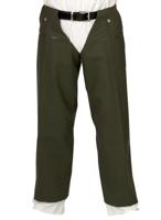 Beenpijpen polyesterpvc groen per paar