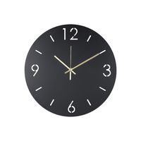 Klok Ed Zwart 40 cm Klok Ed Zwart 40 cm