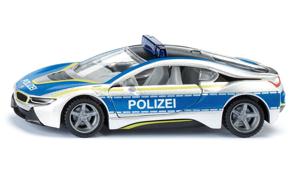 Siku BMW i8 Police Politiewagen model Voorgemonteerd 1:50