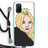 Ashley: Oppo A92 Transparant Hoesje met koord
