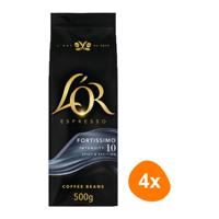 L'OR - Espresso Fortissimo Bonen - 4x 500g