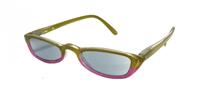 HIP Zonneleesbril groen/roze - +2.5