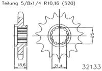ESJOT Sprocket 520 15z standard