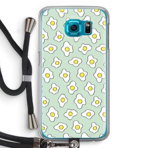 Spiegeleitjes: Samsung Galaxy S6 Transparant Hoesje met koord