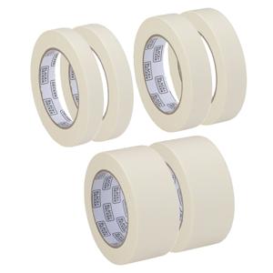 Afplaktape/schilderstape - 2x - wit - 19/25/50mm x 5m - voor binnen/buiten