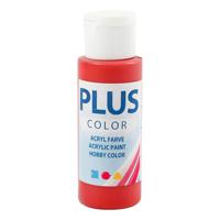 Creativ Company Plus Color Acrylverf Kerstrood, 60 ml