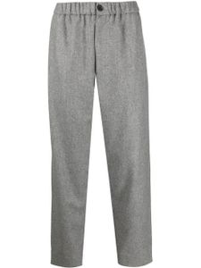 Jil Sander pantalon en laine à coupe droite - Gris