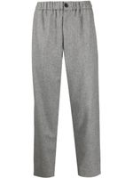 Jil Sander pantalon en laine à coupe droite - Gris - thumbnail