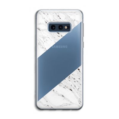 Biggest stripe: Samsung Galaxy S10e Transparant Hoesje