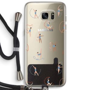 Dancing #3: Samsung Galaxy S7 Edge Transparant Hoesje met koord