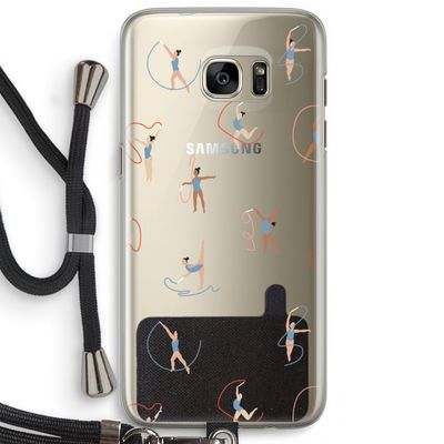Dancing #3: Samsung Galaxy S7 Edge Transparant Hoesje met koord