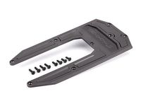 Traxxas - Sledge Skidplate, chassis - Graphite Gray (TRX-9623A)