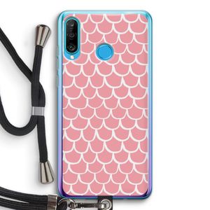 Dakpannetjes: Huawei P30 Lite Transparant Hoesje met koord