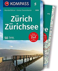 Wandelgids 5918 Kompass Wanderführer Zürich - Zürichsee | Kompass