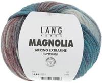 Lang Yarns Magnolia 003 Turkoois/Rood/Groen