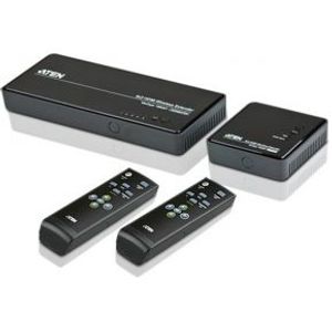 Aten VE829 audio/video extender AV-zender & ontvanger Zwart