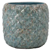 Pot eliah d22h20cm blauw