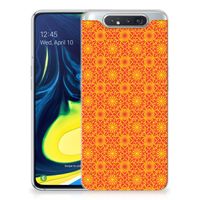 Samsung Galaxy A80 TPU bumper Batik Oranje - thumbnail