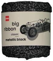 HEMA Lintgaren Metallic Zwart (zwart) - thumbnail